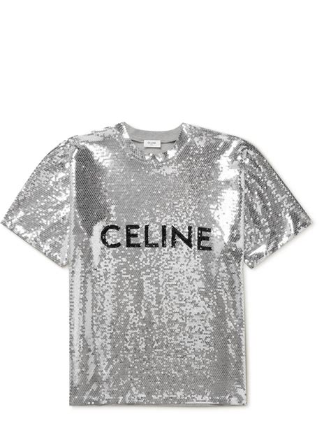 Celine Céline Sequin Embellished Top 